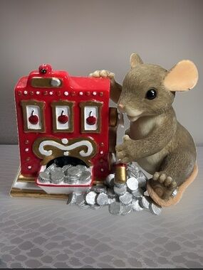 🐀 3592 FITZ AND FLOYD CHARMING TAILS “JACKPOT ” 82/116 LIMITED EDITION